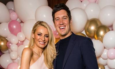 Tess Daly shares photos from birthday celebrations with Vernon Kay and their children - hellomagazine.com