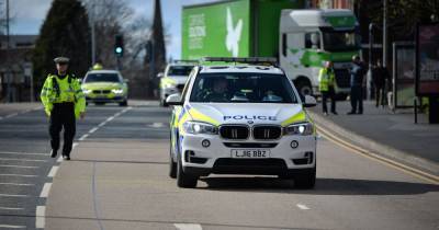 BREAKING: Man dies after car and lorry crash shuts major road - www.manchestereveningnews.co.uk - Manchester