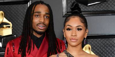 Quavo & Saweetie Appear to Fight in an Elevator, Get Physical in Leaked Surveillance Footage Video - www.justjared.com - California