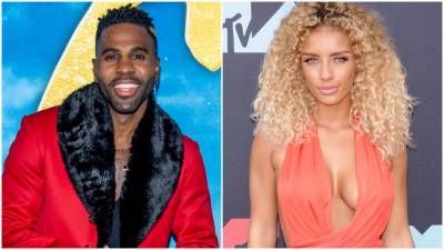 Jason Derulo and Jena Frumes Go All Out to Reveal the Sex of Their Baby - www.etonline.com - Bahamas