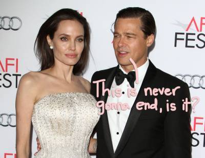 Brad Pitt & Angelina Jolie Have Spent Over $1 Million EACH During Divorce Battle & Could Continue For Six More Years! - perezhilton.com - Hollywood