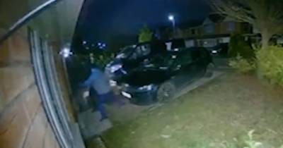 Shocking CCTV shows men storm home shouting 'kill him' and 'smash his wife' - www.dailyrecord.co.uk