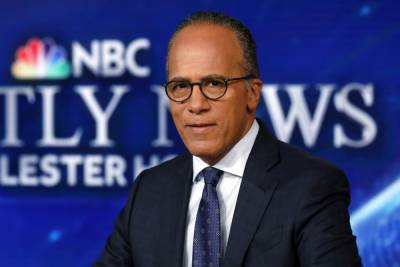 NBC News’ Lester Holt Says News Media Should Not Provide “An Open Platform For Misinformation” - deadline.com - state Washington