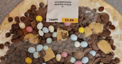 Morrisons releases Easter pizza covered in chocolate and mini eggs - www.manchestereveningnews.co.uk - Manchester