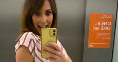 The One Show’s Alex Jones shows off growing baby bump in her favourite dress which barely still fits her - www.ok.co.uk
