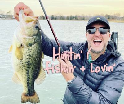 Luke Bryan Gets Fish Hook Stuck THROUGH His Finger: 'This Is Gonna Leave A Mark' - perezhilton.com - USA - Tennessee