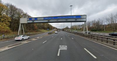 Emergency services rush to M8 in Glasgow after two vehicle crash - www.dailyrecord.co.uk - Scotland