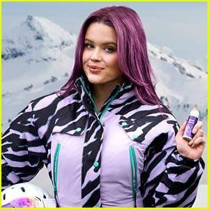 Ava Phillippe Dyes Her Hair Purple Using Hally's At-Home Hair Dye Kit! - www.justjared.com
