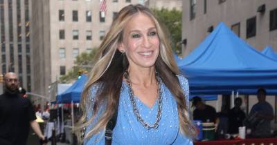 These Grey Joggers Will Help You Recreate Sarah Jessica Parker’s City-Casual Look - www.usmagazine.com