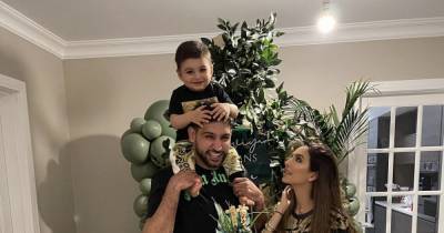 Amir Khan and wife Faryal celebrate son's first birthday with Safari cake and £30,000 Rolex watch gift - www.ok.co.uk