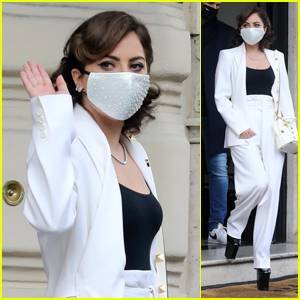 Lady Gaga Steps Out Looking Stylish in Rome - www.justjared.com - France - Italy