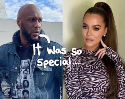 Lamar Odom Gets ‘Emotional’ Re-Watching His TV Wedding To Khloé Kardashian! - perezhilton.com