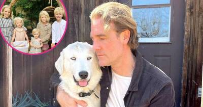 James Van Der Beek’s Family Adopts Foster Dog Named Theo: ‘We Have Been Incredibly Blessed’ - www.usmagazine.com