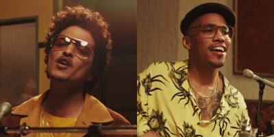 Bruno Mars & Anderson .Paak Drop First Song as Silk Sonic - Watch the 'Leave The Door Open' Video Now! - www.justjared.com