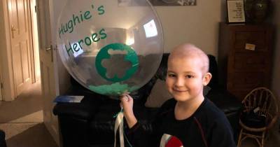 “Our world was turned upside down when Hughie got his diagnosis": Mum's pride for brave son battling leukaemia - www.manchestereveningnews.co.uk - Manchester