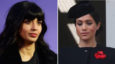 Meghan Markle defended by Jameela Jamil amid royal feud: 'The stench of their desperation is rotten' - www.foxnews.com - Britain