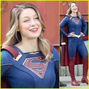 Melissa Benoist Returns to the Set of 'Supergirl' After Giving Birth - See the First Photos! - www.justjared.com - Canada