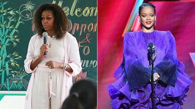 Stars Fighting To Make Sure The Future Is Female: Rihanna, Michelle Obama More - hollywoodlife.com