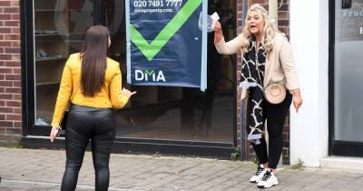 TOWIE's Saffron Lempriere and Chloe Brockett spotted engaging in furious row as they film for new series - www.ok.co.uk