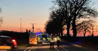 Police race to horror three car crash in Fife as road closed - www.dailyrecord.co.uk - Scotland