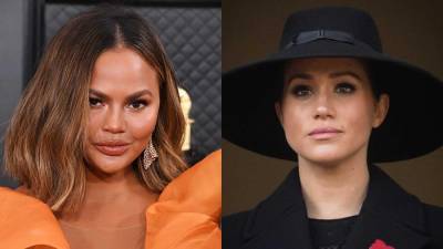Chrissy Teigen Shares Why Meghan Markle Headlines Hit 'Too Close to Home' for Her - www.etonline.com