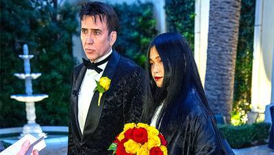 Nicolas Cage 1st Wedding Photo: New Wife Riko Shibata, 26, Stuns In Handmade Kimono — See Pic - hollywoodlife.com - Las Vegas