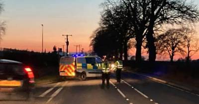 Person hospitalised after horror three-car crash on busy Fife road - www.dailyrecord.co.uk - Scotland