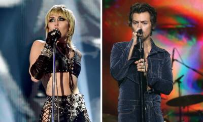 Miley Cyrus sings new record deal and teases collaboration with Harry Styles - us.hola.com - city Columbia