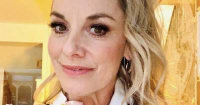 Tamzin Outhwaite says she hasn’t ruled out a baby with 30 year old boyfriend Tom Child - www.ok.co.uk - county Ellis