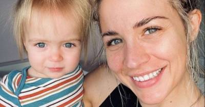 Gemma Atkinson's daughter Mia steals her food in hilarious video - and it's adorable - www.msn.com