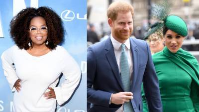 Celebs React to Meghan Markle and Prince Harry's Bombshell Oprah Winfrey Interview - www.etonline.com