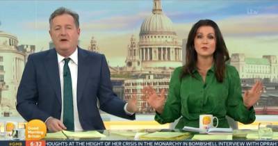 Good Morning Britain viewers 'switch off' as Piers Morgan and Susanna Reid discuss Harry and Meghan - www.manchestereveningnews.co.uk - Britain - USA