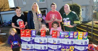Dumfries family on mission to give 1,520 underprivileged children an Easter egg - www.dailyrecord.co.uk - county Page
