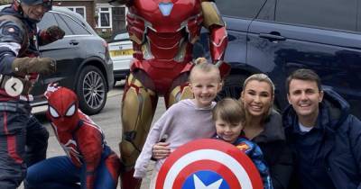 Inside Billie Faiers' amazing superhero-themed birthday for son Arthur as he turns four including a surprise visit from The Avengers - www.ok.co.uk