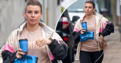 Coleen Rooney resumes daily coffee run as her sons head back to school - www.msn.com