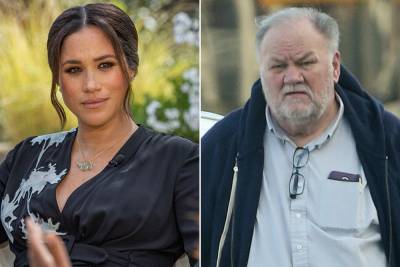 Meghan Markle says dad Thomas Markle lied to her about tabloid stories - nypost.com