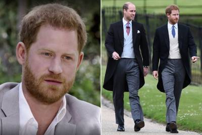 Prince Harry says he has tried to help ‘trapped’ brother Prince William - nypost.com