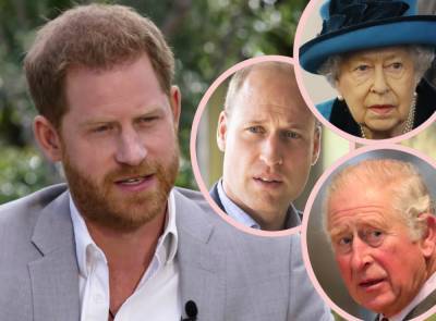 Prince Harry Reveals Where He Stands With His Family Members Following Megxit! - perezhilton.com