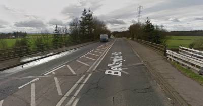 Armed police race to Larbert after reports of man spotted with gun - www.dailyrecord.co.uk