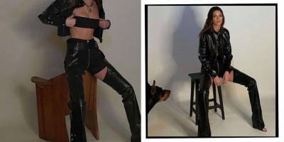 Kendall Jenner Wore Zip-Crotch Leather Chaps For Givenchy's Virtual FROW - www.msn.com