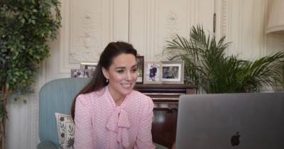 Kate Middleton continues royal duties with video call after Meghan Markle claimed she made her cry - www.ok.co.uk