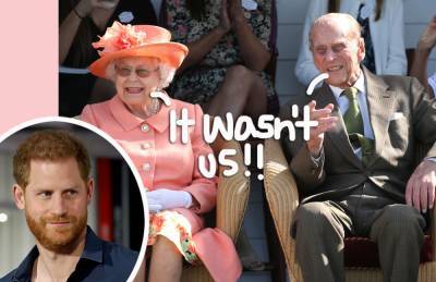Prince Harry Clarifies Queen Elizabeth & Prince Phillip Were NOT Behind Archie’s Skin Color Conversation - perezhilton.com