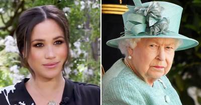 Meghan Markle Held Back While Talking About Queen Elizabeth II During Tell-All Interview, Body Language Expert Says - www.usmagazine.com - Britain