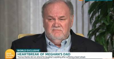 Meghan Markle's dad Thomas to speak to Piers Morgan on GMB tomorrow after tell-all Oprah interview - www.ok.co.uk - Britain - USA