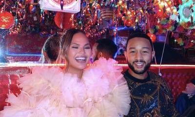 Chrissy Teigen and John Legend take date night to another level! - us.hola.com - New York