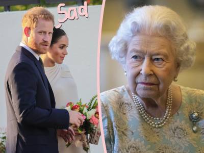 Prince Harry Says The Queen Was FORCED To Shun Him & Meghan Markle! - perezhilton.com