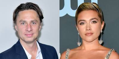 Zach Braff Photographed with Ring on That Finger, Fuels Florence Pugh Marriage Speculation - www.justjared.com