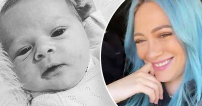 Hilary Duff shares first portrait of newborn daughter Mae on Instagram - www.msn.com