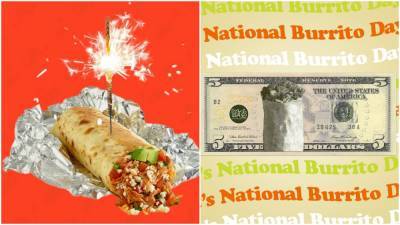 National Burrito Day 2021: Here’s where to get free food to celebrate - nypost.com - Mexico