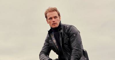 Outlander star Sam Heughan's fans beg him to be careful as he buys new custom Harley - www.dailyrecord.co.uk